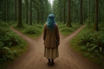 a therapist's fork in the road