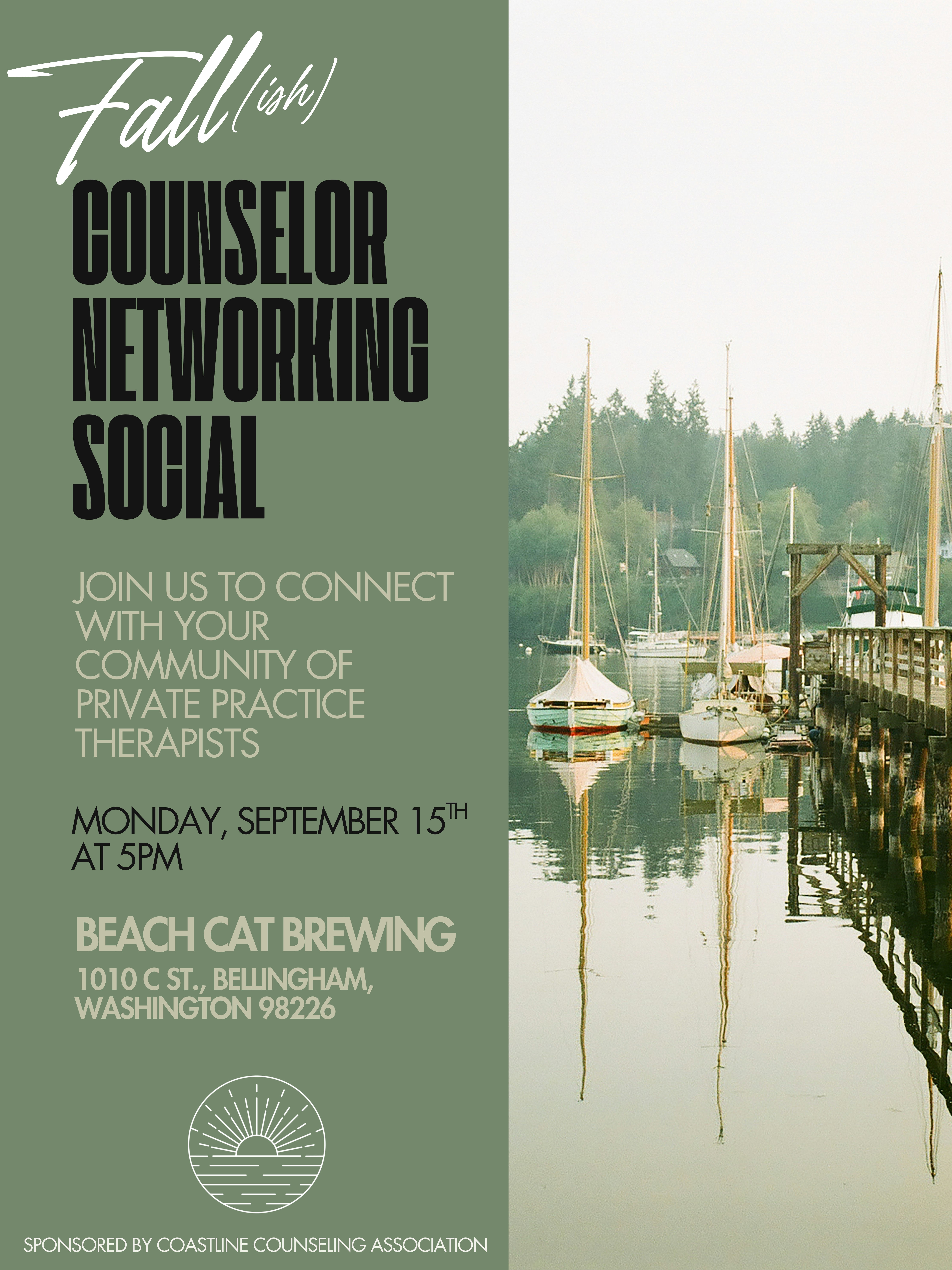 Coastline Fall Social Sailboats
